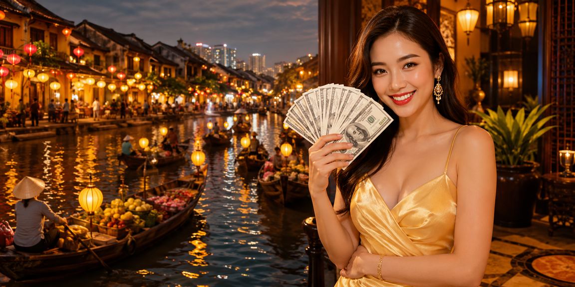 Phố đèn lồng Hà Nội về đêm, biểu tượng cho sự an toàn và không khí lễ hội đặc trưng của người Việt