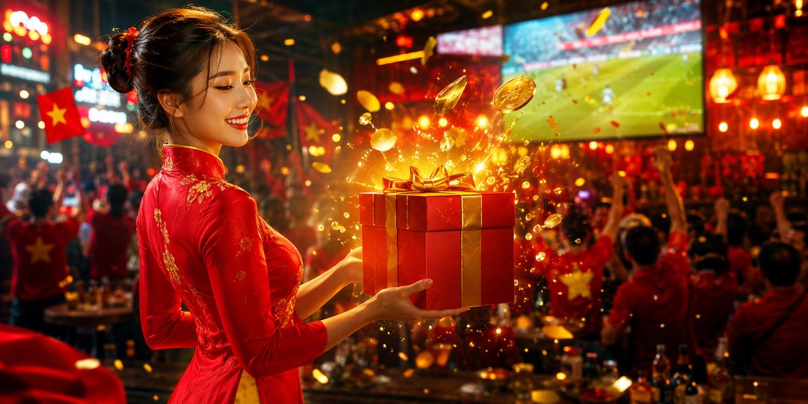 Phố cổ Hà Nội về đêm với tà áo dài, biểu tượng cho sự kết hợp giữa văn hóa truyền thống và giải trí hiện đại